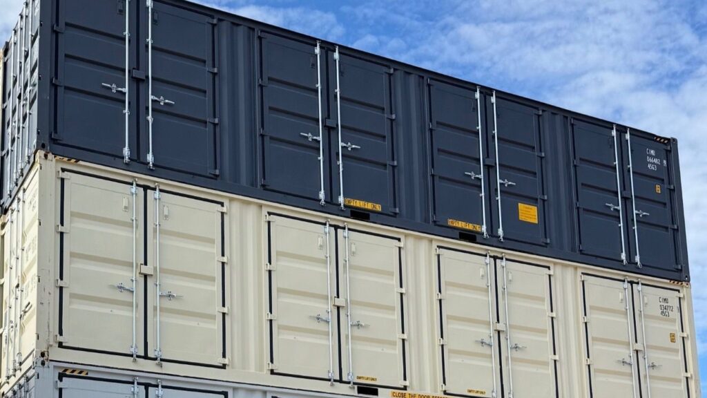 Shipping container used for container bars