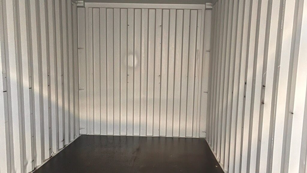 Shipping container used for container gyms