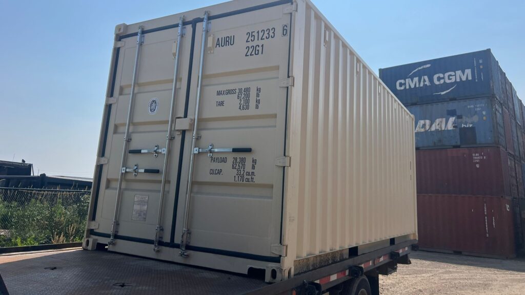 Shipping container used for container studios
