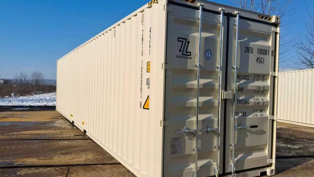 New 40ft High Cube shipping container