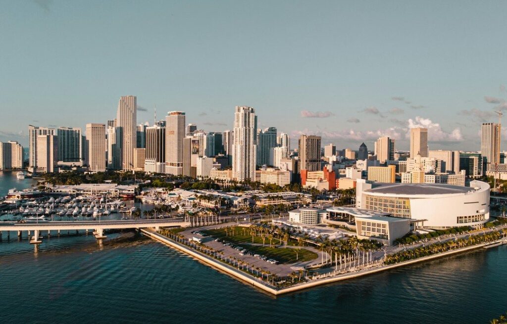 Miami skyline, Florida